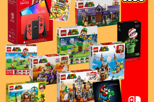 🦊 SUPERMARIO LEGO BUNDLE + NINTENDO SWITCH -AUTO WIN