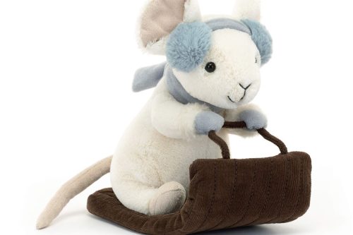 🦊JELLYCAT Merry Mouse Sleighing-AUTO WIN