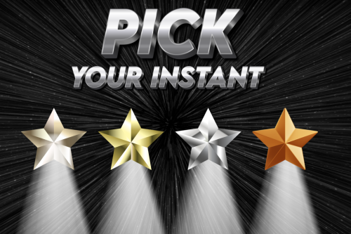PICK YOUR INSTANT & £250 END PRIZE -AUTO WIN 26/10