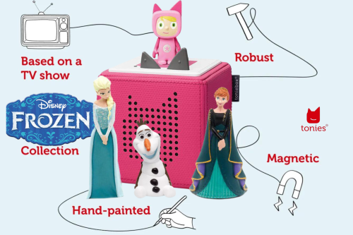 🦊TONIEBOX STARTER SET WITH FROZEN OLAF, ELSA & ANNA - AUTO WIN 19/10