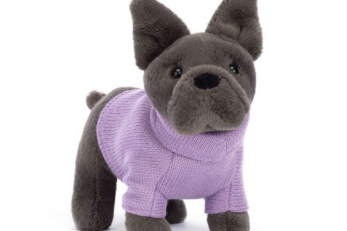 🦊Jellycat Sweater French Bulldog Purple- AUTO WIN 05/11