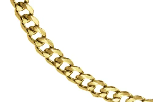 🦊 9ct Yellow Gold 24 Inch Curb Chain-AUTO WIN