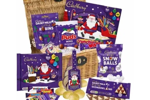 🦊CADBURY CHRISTMAS CHOCOLATE SHARING BASKET- AUTO WIN 18/10