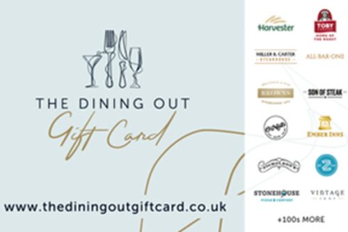 🦊 £50 THE DINNING OUT GIFT CARD- AUTO WIN-25/10