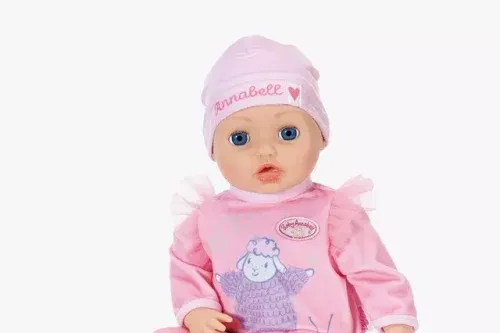 🦊 Zapf Baby Annabell Interactive Annabel 43cm Doll-AUTO WIN