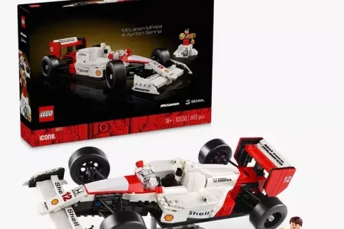 LEGO Icons 10330 1988 McLaren MP4/4 & Ayrton Senna-AUTO WIN