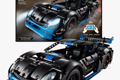 3 WINNERS LEGO Porsche GT4 e-Performance Race Car-AUTO WIN