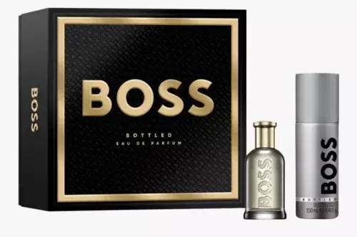 🦊 HUGO BOSS BOSS Bottled Eau de Parfum 50ml Fragrance Gift Set-AUTO WIN