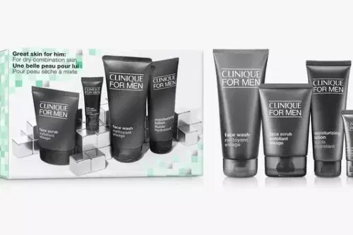 Clinique For Men Skincare Gift Set, Normal Skin Types-AUTO WIN