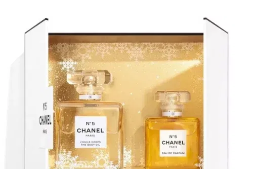 CHANEL N°5 Case Eau de Parfum 50ml And The Body Oil Fragrance Gift Set-AUTO WIN