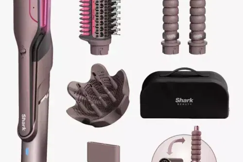 Shark FlexFusion HD652SUK Hair Styler, Cosmic Blush-AUTO WIN