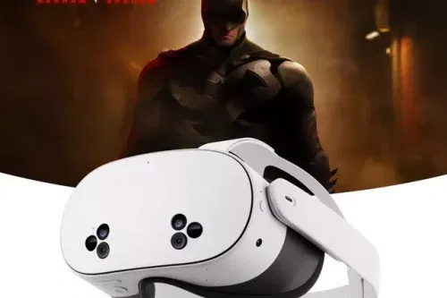 Meta Quest 3S All-In-One Mixed Reality Headset and Controllers, 128GB, White