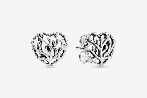 🦊 Pandora -Family Tree Heart Stud Earrings- AUTO WIN 13/11
