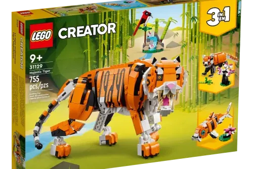 🦊LEGO Majestic Tiger 3IN1 Tiger, a red panda and a koi fish. AUTO WIN 07/11
