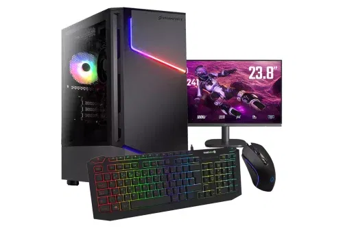 Stormforce Onyx R5 16GB 1TB Gaming PC 23.8in Monitor Bundle