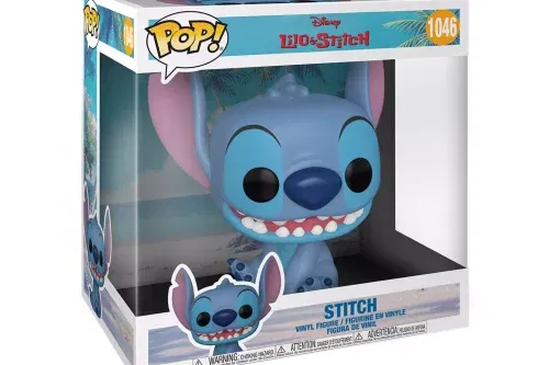 🦊Funko Pop! Jumbo Disney: Lilo & Stitch - Collectable Vinyl Figure - AUTO WIN 20/11