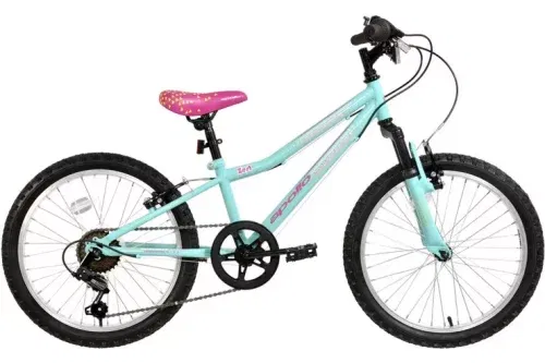 🦊 Apollo Zest Junior Mountain Bike Pink Saddle - 20" Wheel-AUTO WIN