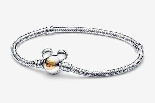 PANDORA Disney 100th Anniversary Moments Snake Chain Bracelet-AUTO WIN