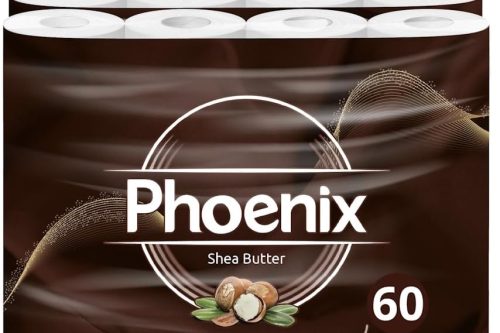 🦊Phoenix Soft Shea Butter Fragranced - Quilted White 3 Ply Toilet Paper (60 Pack)- AUTO WIN 03/11