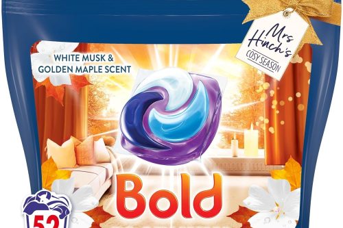 🦊BOLD PLATINUM WASHING PODS , WHITE MUSK & GOLDEN MAPLE, COSY VIBES EDITION 52 X2 -AUTO WIN 30/11