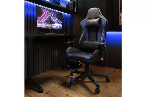X Rocker Alpha eSports Office Gaming Chair - Blue -AUTO WIN