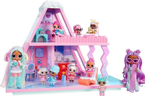 🦊 L.O.L. Surprise! Winter Snow Chalet Playset-AUTO WIN