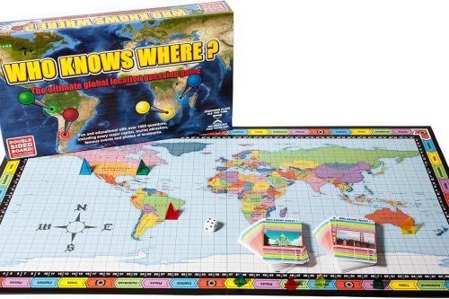 🦊Wild Card Games Who Knows Where? - The Global Location Guessing Family Board Game- AUTO WIN 16/11
