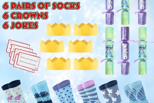 🦊Christmas Crackers Set of 6 with Socks Inside 2 WINNERS- AUTO WIN 16/11