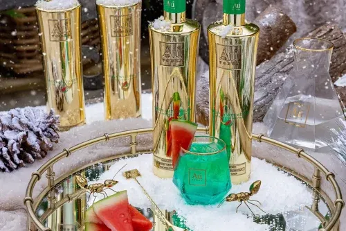 🦊AU VODKA GREEN WATERMELON 1X70CL- AUTO WIN 01/12