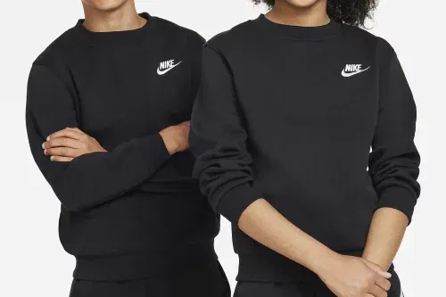 🦊Nike Sportswear Club Fleece Kids' Sweatshirt AUTO WIN 11/11