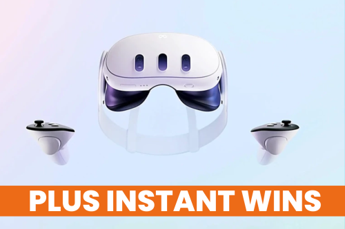 Oculus Meta Quest 3s  & 10 Instant Win-AUTO WIN