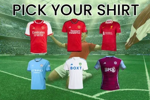 WIN ANY OFFICIAL 2024/25 FOOTBALL SHIRT OF YOUR CHOICE! AUTO WIN