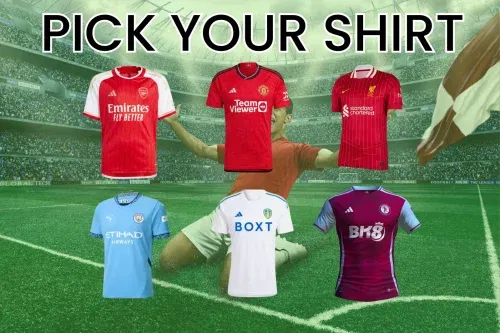 WIN ANY OFFICIAL 2024/25 FOOTBALL SHIRT OF YOUR CHOICE! AUTO WIN
