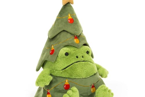 🦊 JELLYCAT -CHRISTMAS TREE RICKY RAIN FROG- AUTO WIN 24/11