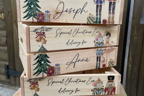 🦊Personalised Christmas Eve Crate- AUTO WIN 11/11