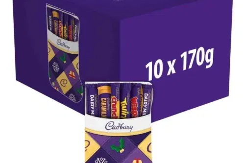 🦊Cadbury Stocking Chocolate Selection Boxes 170g (Box of 10)-AUTO WIN 16/11