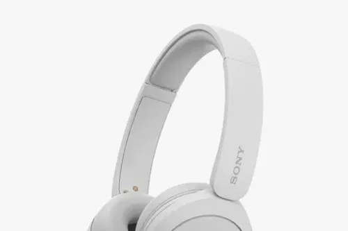 Sony WH-CH520 Bluetooth Wireless On-Ear Headphones with Mic/Remote, White