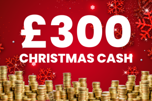 🦊 £300 CASH FLASH DRAW! 10P ENTRY -AUTO WIN 17/12