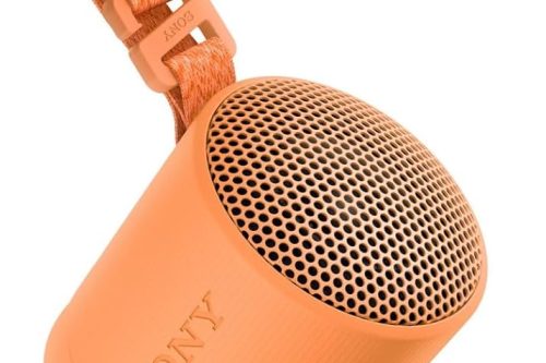 🦊Sony SRS-XB100 Extra Bass Waterproof Bluetooth Portable Speaker, Orange-AUTO WIN 18/12