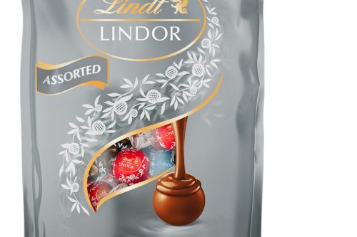 🦊Lindt Lindor Assorted Chocolate Silver Truffles Bag – Approx 80 balls, 1kg – AUTO WIN -07/12