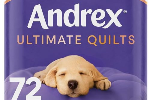 🦊 Andrex Ultimate Supreme Quilts Quilted Toilet Paper 72 Rolls-AUTO WIN