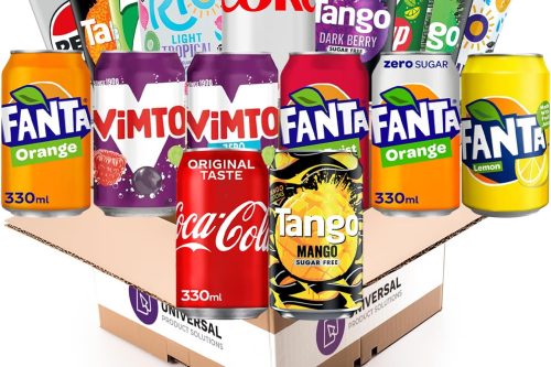 🦊Custom Case of 330ml -3 Flavours x 12 Cans of Each -AUTO WIN 05/12