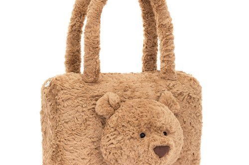 Bartholomew Bear Tote Bag-AUTO WIN