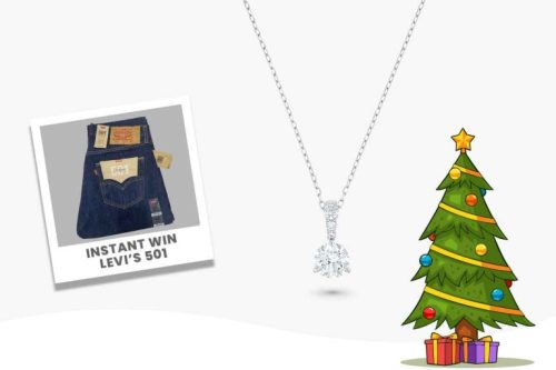 CHRISTMAS ADVENT CALENDAR- WIN A Swarovski Crystals Solitaire Round Pendant Necklace, Silver + FIND THE INSTANT WIN-AUTO WIN