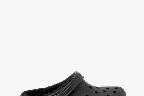 🦊 Crocs Black Classic Lined Clogs-AUTO WIN