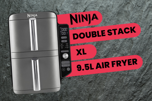 Ninja Double Stack XL SL400UK 9.5L Air Fryer - Grey-AUTO WIN