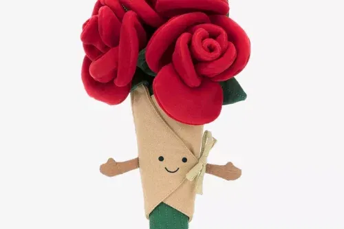 JELLYCAT Amuseable Rose Bouquet soft toy 30cm-AUTO WIN
