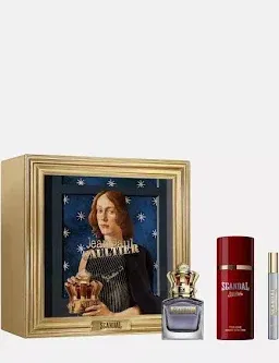 Jean Paul Gaultier Scandal Pour Homme Eau de Toilette 50ml Fragrance Gift Set-AUTO WIN