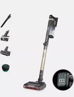 Shark Stratos IZ400UKT Pet Pro Model Cordless Stick Vacuum Cleaner with Anti Hair Wrap Plus & Clean Sense IQ, Charcoal Grey/Copper -05/01