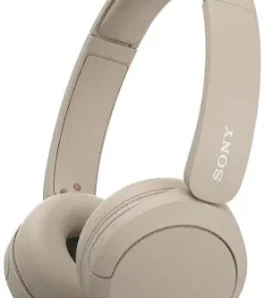 Sony Sony WH-CH520 Bluetooth Wireless On-Ear Headphones with Mic/Remote, Beige-AUTO WIN 10/12
